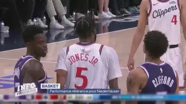 Performance référence en NBA pour Niederhäuser