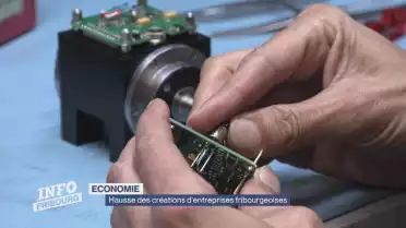 Hausse des créations d'entreprises fribourgeoises