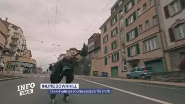Elle dévale les routes en rollers jusqu&#039;à 115 km/h