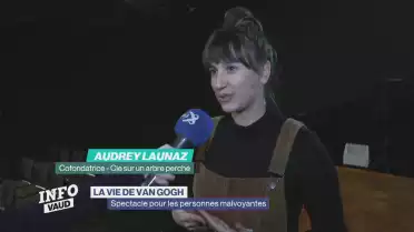 La vie de Van Gogh pour les malvoyants