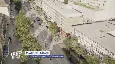 La nouvelle Place de la Gare de Lausanne ne convainc pas