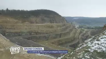 La colline du Mormont protégée dans la loi