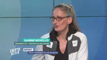 Deux médailles d&#039;or... et de glace