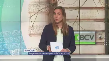 Léger fléchissement pour la BCV en 2024