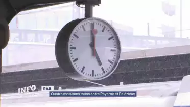 Quatre mois sans trains entre Palézieux et Payerne