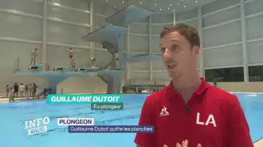 Guillaume Dutoit quitte le plongeoir