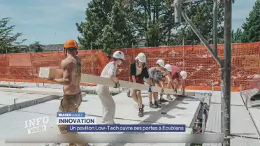 Un pavillon Low-Tech ouvre ses portes à Ecublens