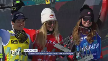 Fanny Smith renoue avec la victoire en Géorgie