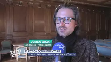 Le socialiste Julien Wicki élu à Yverdon-les-Bains