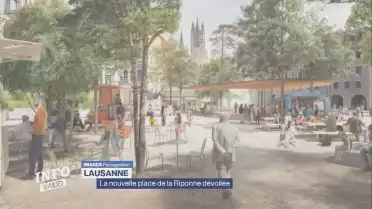 La nouvelle place de la Riponne dévoilée