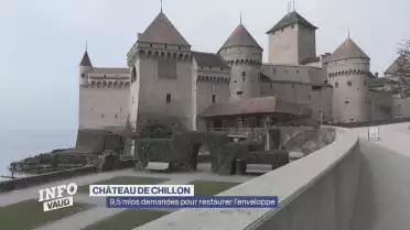 Une restauration à 9,5 mios pour le château de Chillon