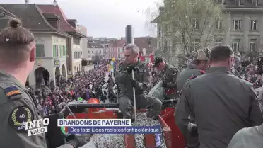 Brandons de Payerne: des tags jugés racistes font polémique