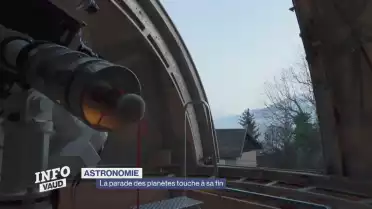 La parade des planètes touche à sa fin