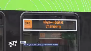 Rail: le projet AOMC 2030 peut aller de l&#039;avant