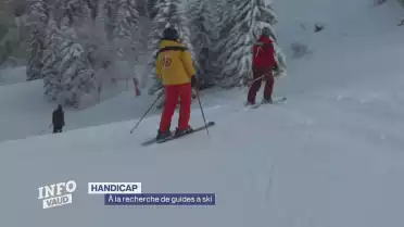 Handiski: à la recherche de guides bénévoles à ski