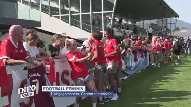 L&#039;engagement du Canton pour le foot féminin s&#039;intensifie