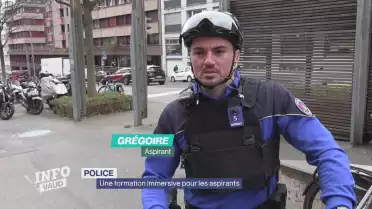 Formation immersive pour les futurs policiers