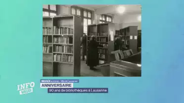 90 ans de bibliothèques à Lausanne