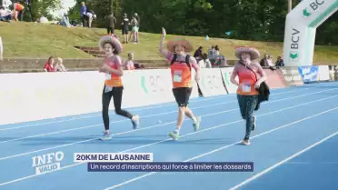 Les 20km de Lausanne limitent les inscriptions