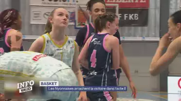 Les Nyon Basket Féminin arrache la victoire dans l&#039;acte II