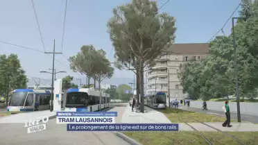 Le tram lausannois ira jusqu&#039;à Villars-Sainte-Croix