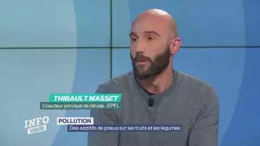 Des additifs de pneus sur les fruits et les légumes