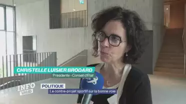 Le contre-projet sportif sur la bonne voie
