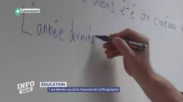 Les élèves vaudois mauvais en orthographe
