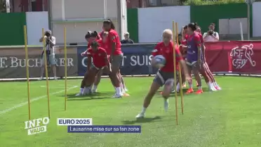 Lausanne mise sur sa fan zone pendant l&#039;Euro féminin