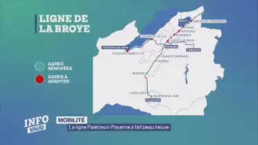 La ligne Palézieux-Payerne a fait peau neuve