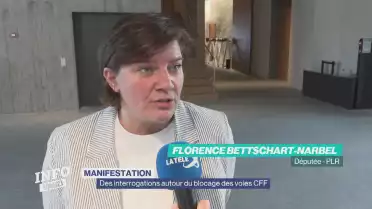 Le blocage des voies CFF interpelle le Grand Conseil