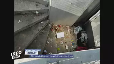À la rue de Genève, les Lausannois n&#039;en peuvent plus