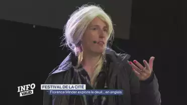 Florence Minder explore le deuil.. en anglais