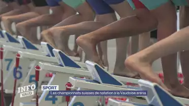 La natation suisse brille à la Vaudoise aréna
