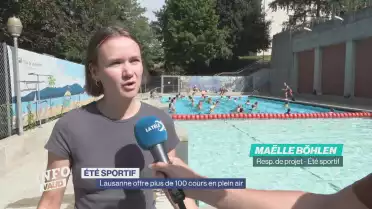 Lausanne offre plus de 100 cours de sport en plein air
