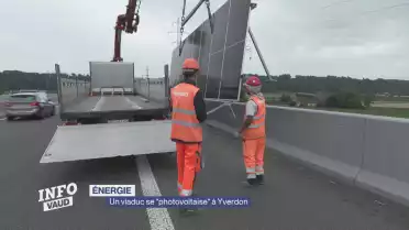 Un viaduc se &quot;photovoltaïse&quot; à Yverdon