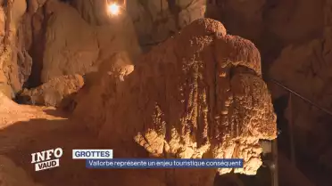 Les grottes de Vallorbe, un enjeu touristique conséquent
