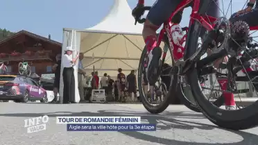 La 3e étape du Tour de Romandie féminin sera à Aigle