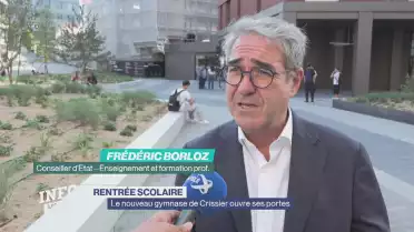 Le nouveau gymnase de Crissier ouvre ses portes