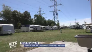 Une aire pour les Yéniches au Mont-sur-Lausanne