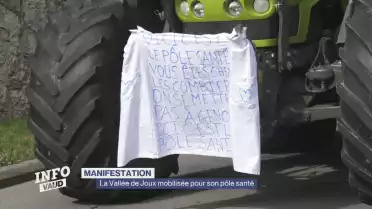 La Vallée de Joux réunie en masse pour son pôle santé