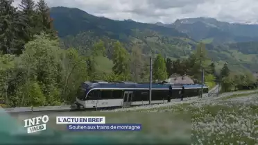 En bref - Soutien aux trains de montagne