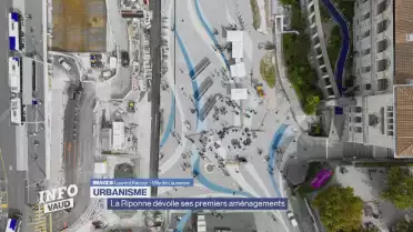 La Riponne dévoile ses premiers aménagements