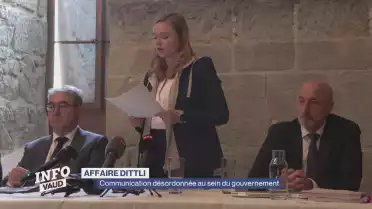 Affaire Dittli: Communication désordonnée au gouvernement