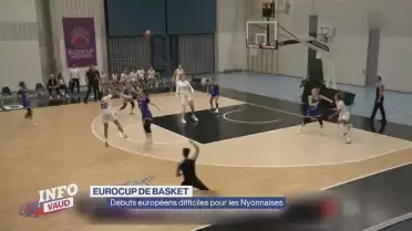 Débuts européens difficiles pour Nyon Basket Féminin