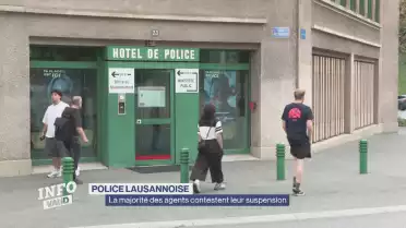 Les policiers lausannois contestent leur suspension