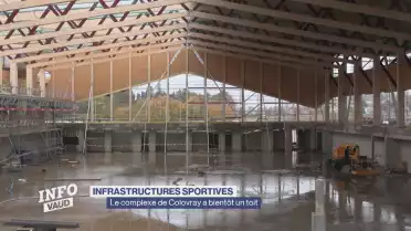 Le chantier du complexe de Colovray avance
