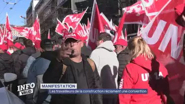 Les travailleurs de la construction réclament une convention