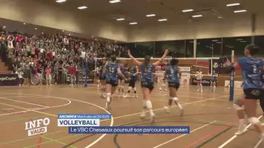 Le VBC Cheseaux poursuit son parcours européen
