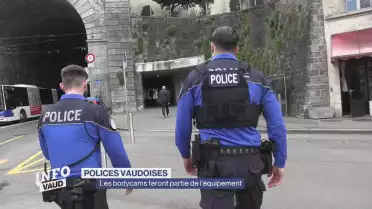 Les policiers vaudois porteront des bodycams